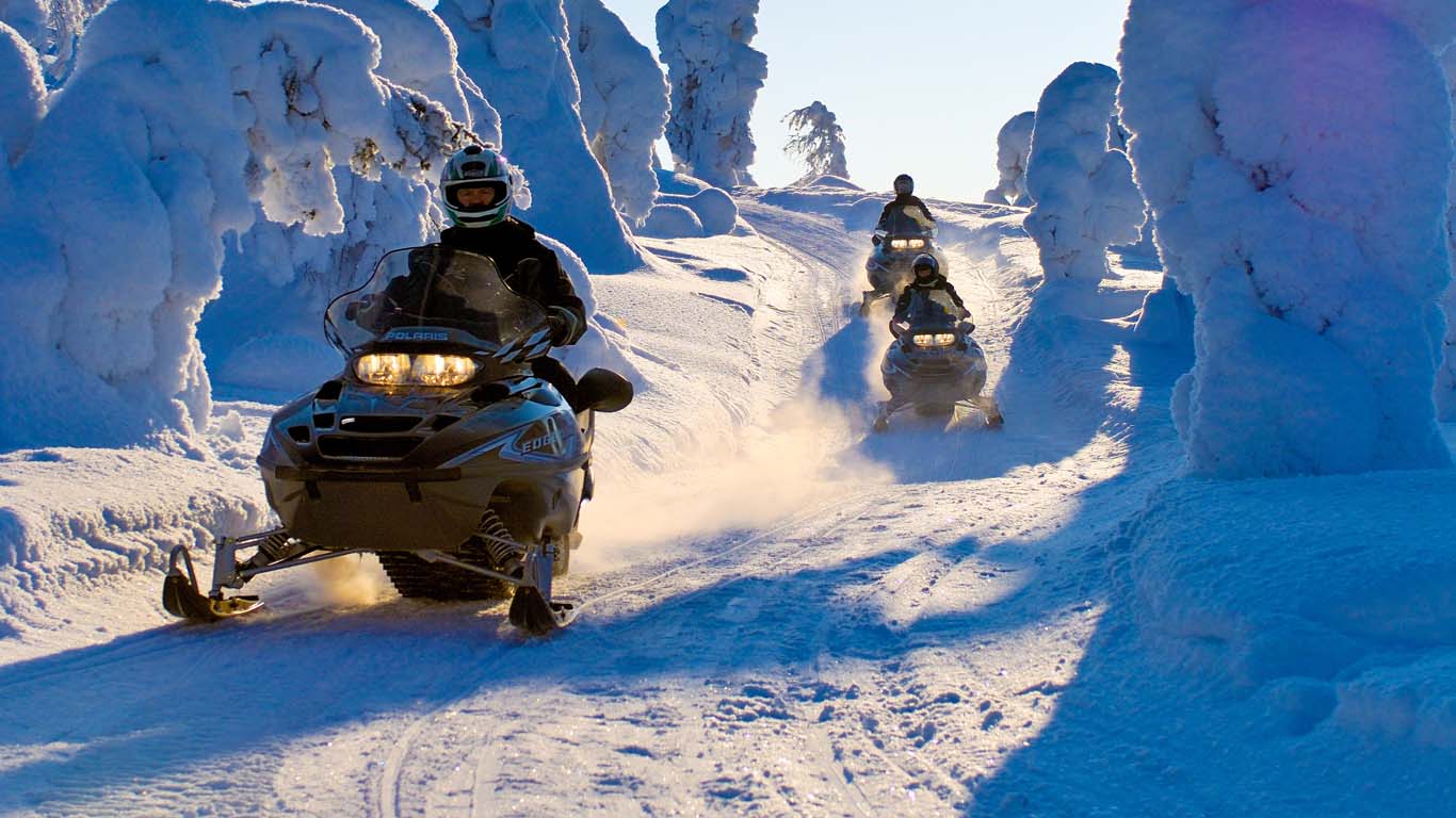 Safari en moto de nieve