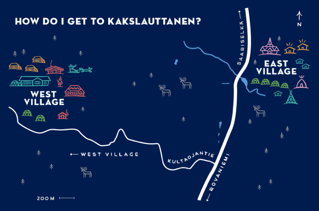 Kakslauttanen_villages
