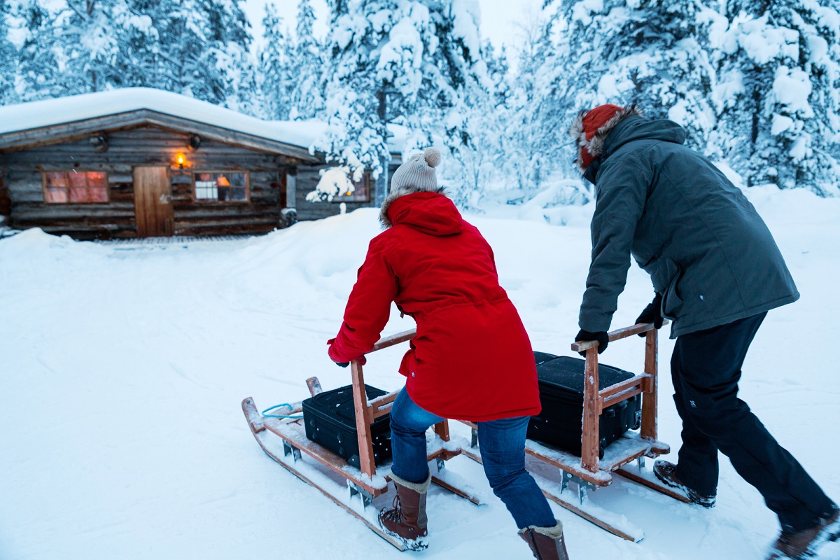 Log chalets