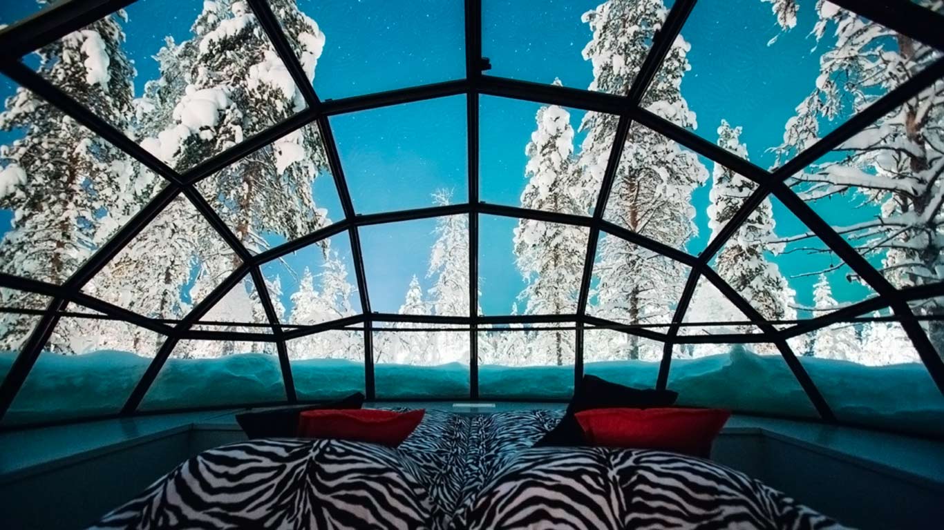 Glass igloos